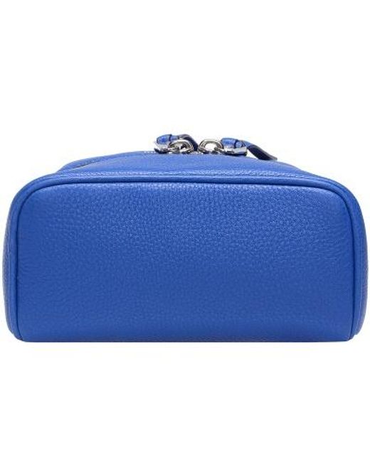 Michael Kors Blue Logo Backpack