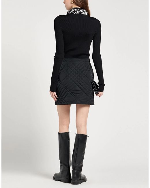 Burberry Black Solid Long-Sleeve Turtleneck Knit