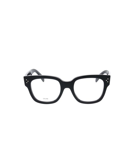 Céline Black Logo Flat Mirror