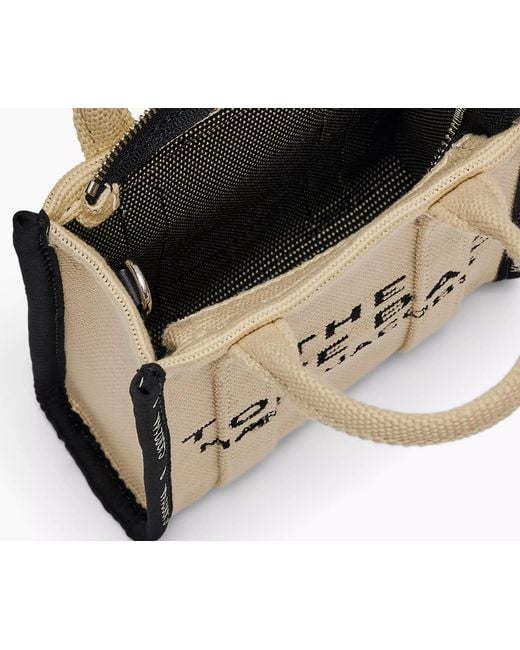 Marc Jacobs Black The Jacquard Crossbody Tote Bag