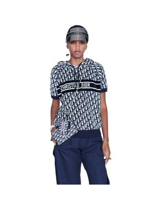 Dior Blue Eyewear Club V1U Visor