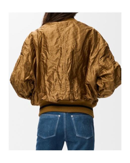 Loewe Brown Bomber Jacket