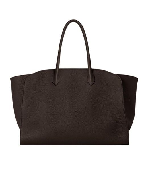The Row Black Marlo Tote Bag for men