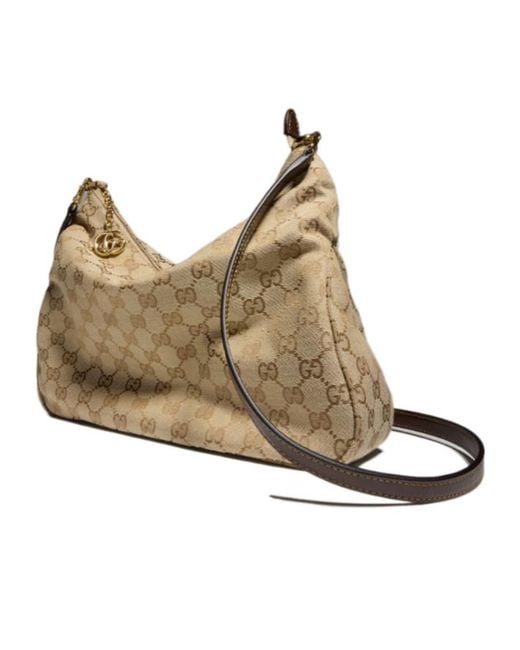 Gucci Natural Lady Lunetta Chain Medium Shoulder Bag