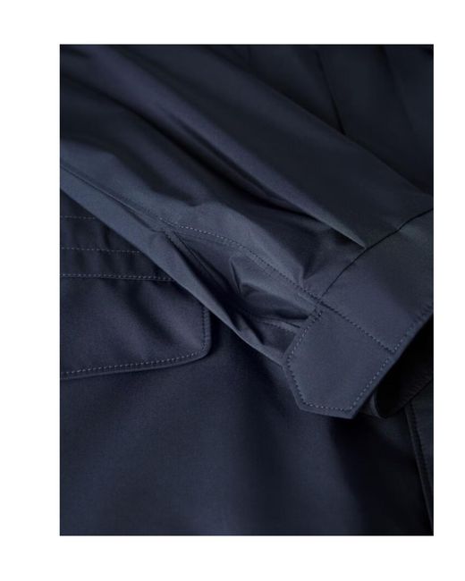 Loro Piana Blue Traveller High-Neck Jacket for men