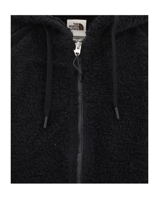 The North Face Black Zip-Up Hooded Coat for men