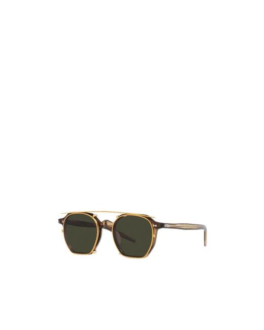Oliver Peoples Green Logo Sunglasses for men