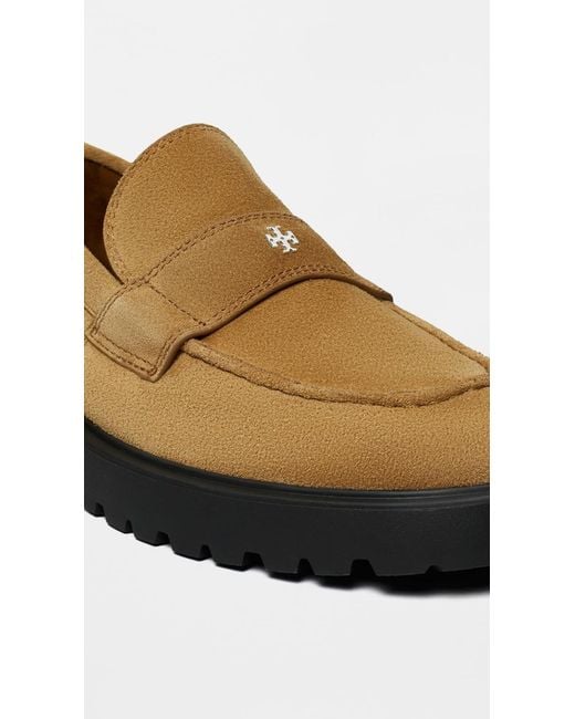 Tory Burch Brown Flat Loafers