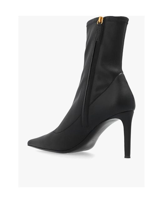 Giuseppe Zanotti Black Virgyn Stretch Ankle Boots