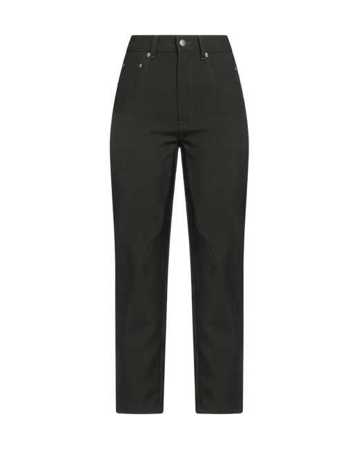 Rick Owens Black Casual Trouser