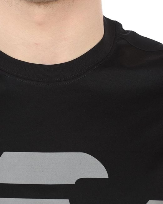 Emporio Armani Black Logo T-Shirt for men