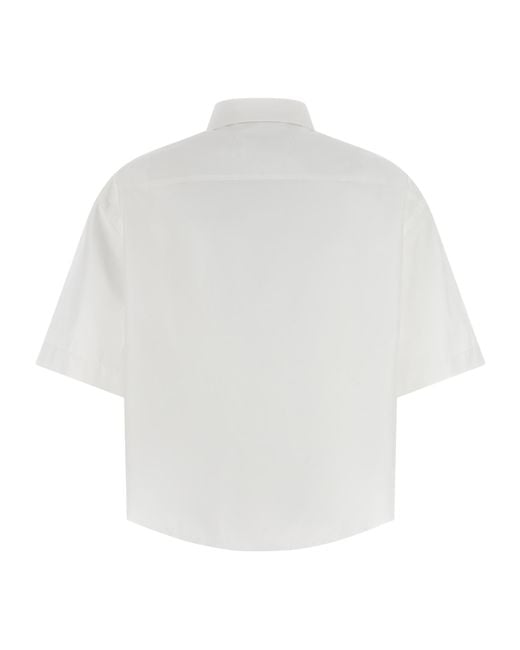 Maison Margiela White Dotton-Down Shirt