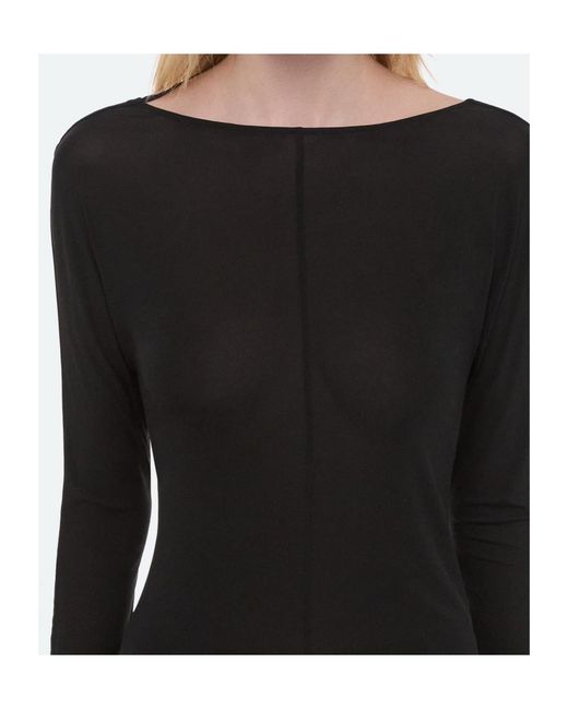 Helmut Lang Black Long-Sleeved T-Shirt