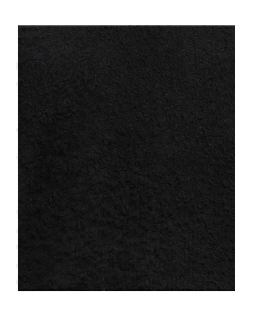 Maison Margiela Black Solid Color Lightweight Knit Sweater