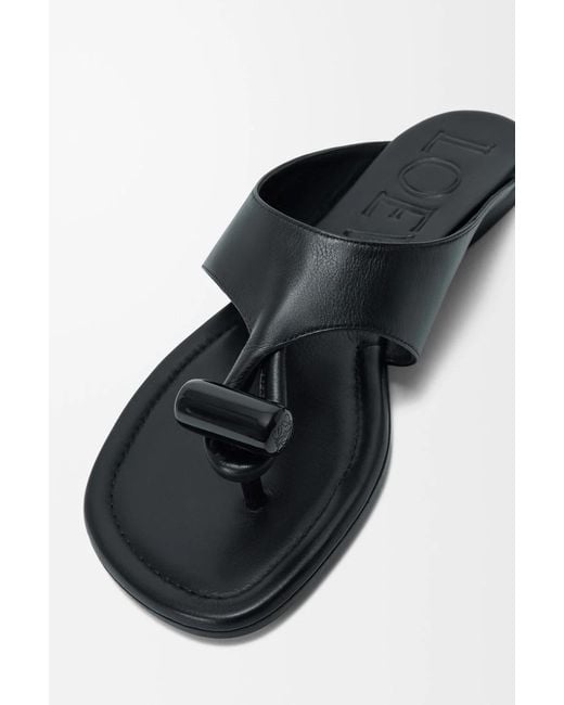 Loewe Multicolor Open-Toe Flat Sandals