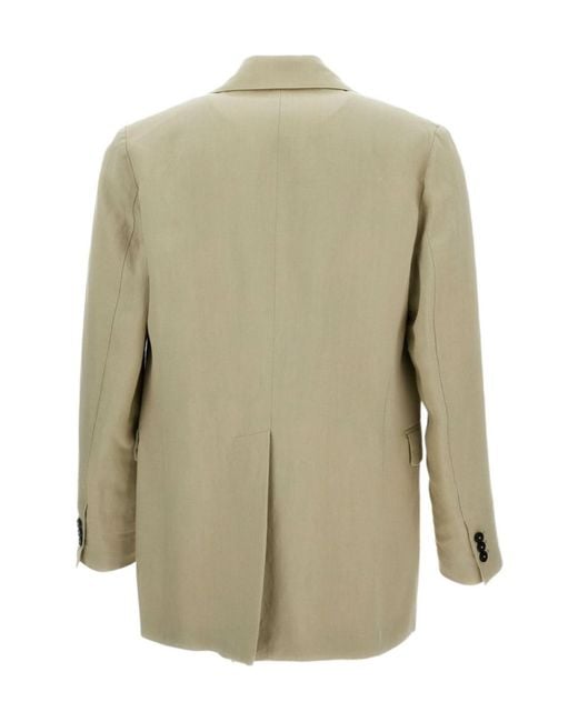 Barena Green Buttoned Blazer