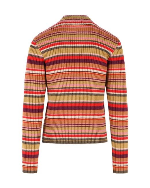 Dries Van Noten Red Turtleneck Sweater for men