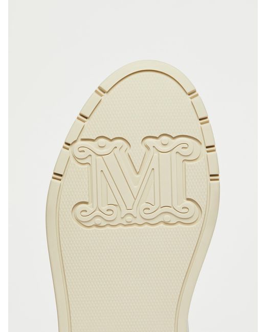 Max Mara White Leather Sneakers