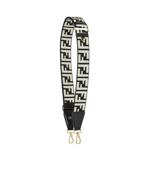Fendi White Ribbon Shoulder Strap