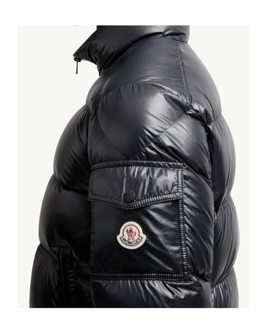 Moncler Black Levitha Hooded Jacket for men