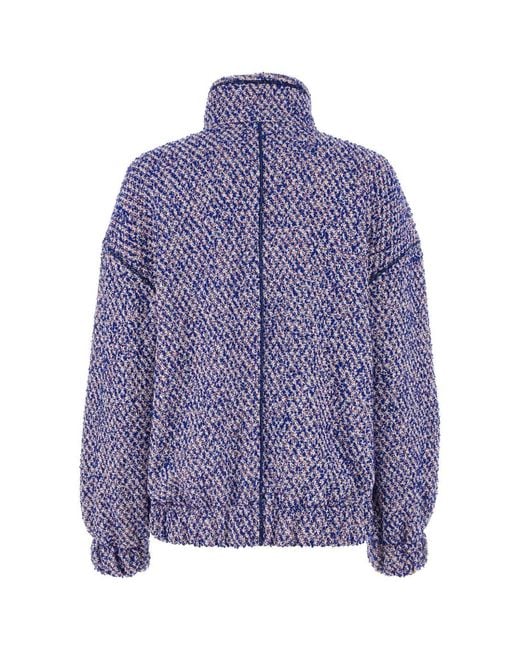 Philosophy Di Lorenzo Serafini Purple Buttoned Jacket