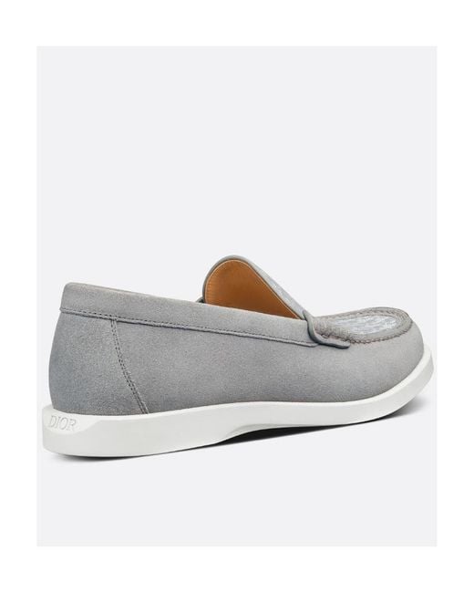 Dior Gray Granville Loafer for men