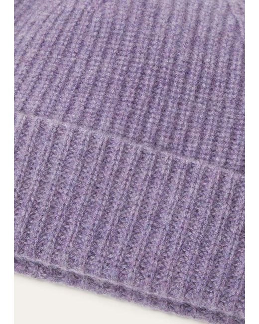 Loro Piana Purple Sergio Knit Hat