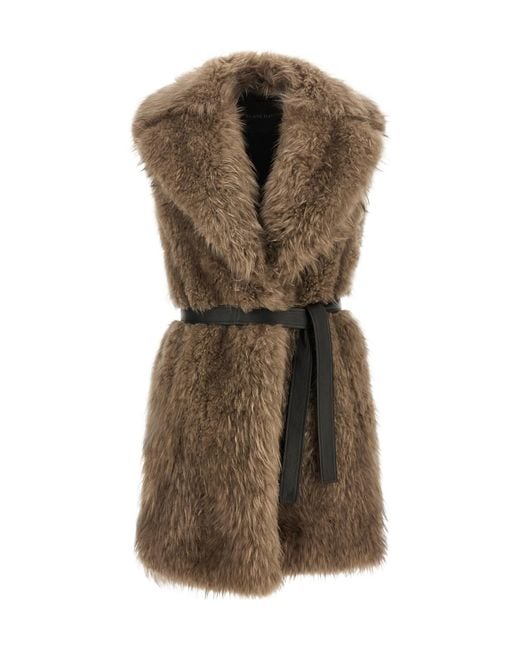 Blancha Brown 'Tipping' Vest