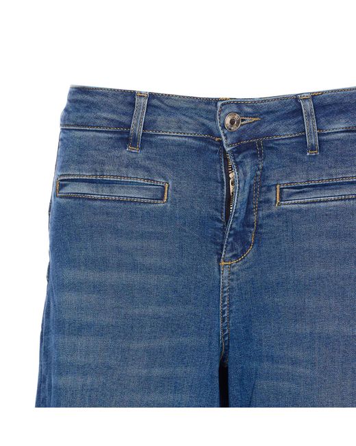 Liu Jo Blue Straight Leg Jeans