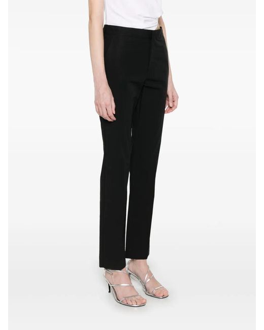 Twinset Black Straight Leg Pants