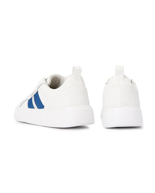 Bally Blue Lace-Up Sneakers
