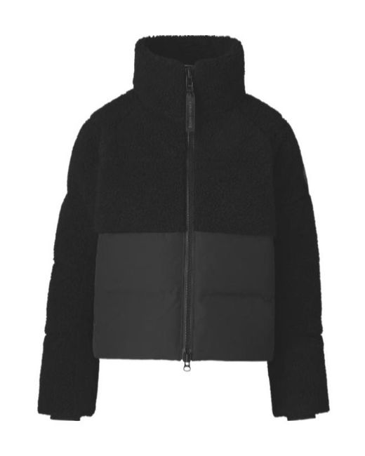 Canada Goose Black Elora Puffer Jacket