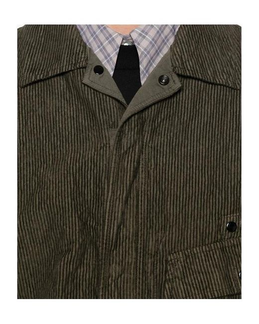 Stone Island Green Long Sleeve Shirt Jacket for men