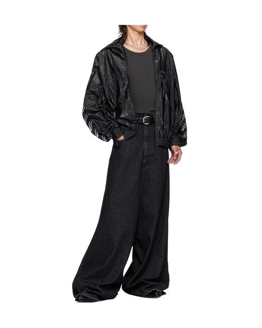 Lu'u Dan Black Ld Windproof Jacket for men