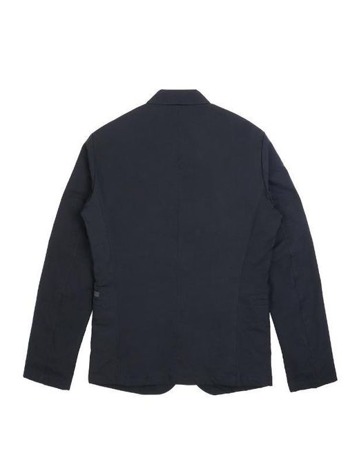 Armani Collezioni Blue Button Casual Jacket for men