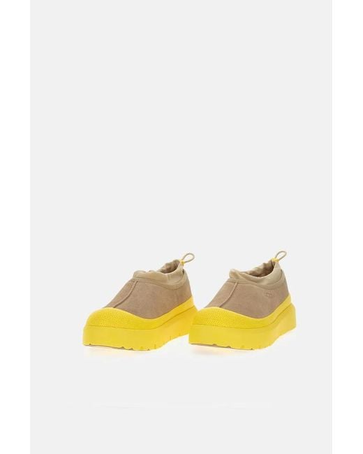 Ugg Yellow Tasman Weather Hybrid Slip-On Loafers for men
