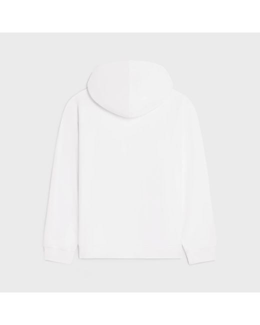 Céline White Hoodie for men