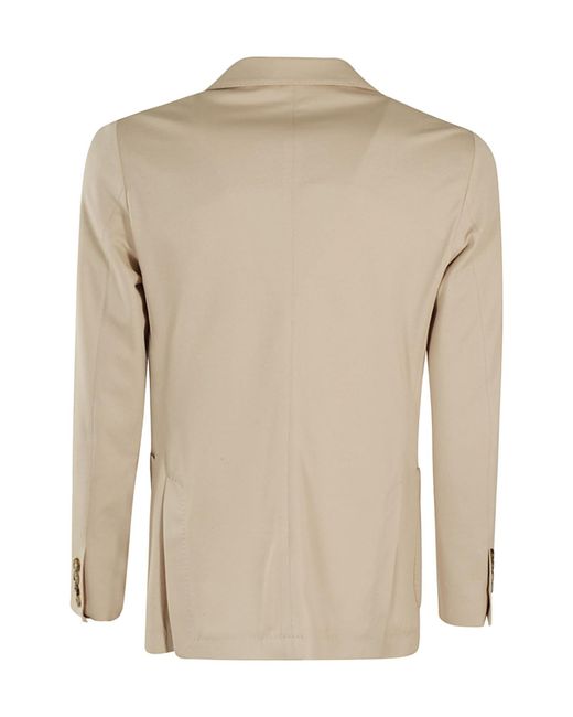 Circolo 1901 Natural Piquet Single-Breasted Blazer for men