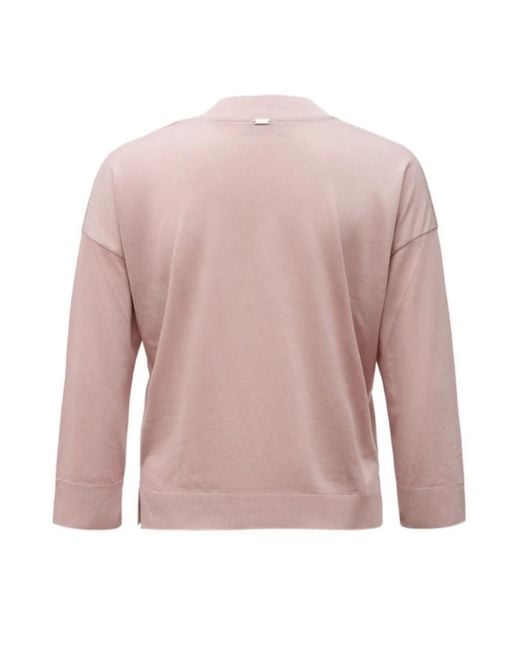 Herno Pink V-Neck Knitted Top