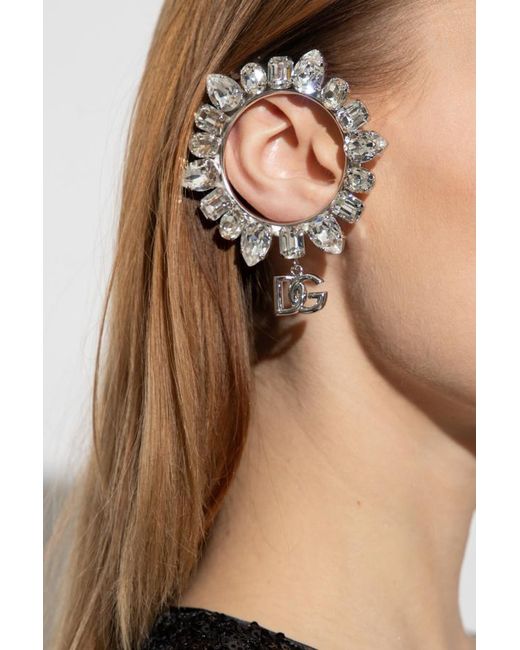 Dolce & Gabbana Metallic Embellished Ear Cuff