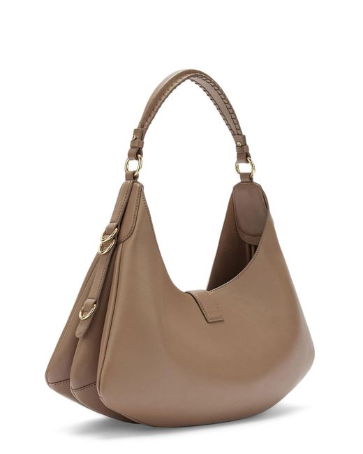 Ganni Natural Logo Hardware Shoulder Bag