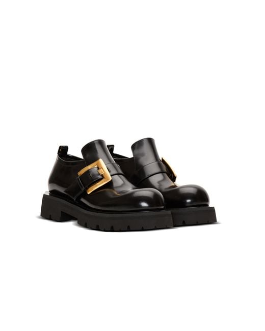 Balmain Black Anthem Loafers