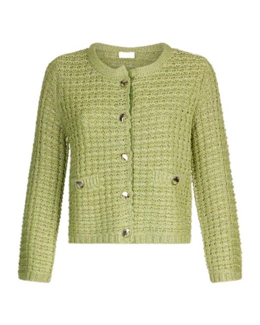 Liu Jo Green Bouclé Jacket