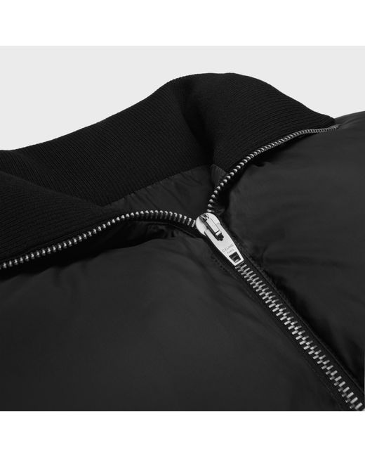 Céline Black Long Puffer Jacket