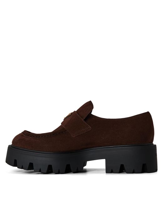 Prada Brown Durable Cushioned Loafers