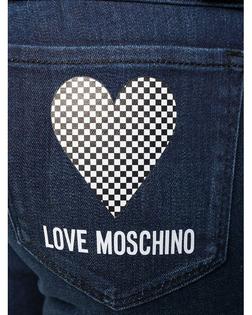 Moschino Blue Belt Loop Jeans