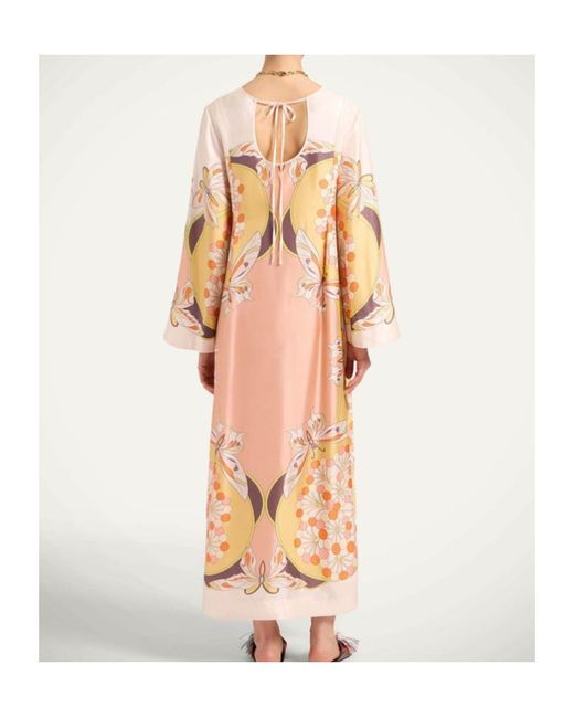 LaDoubleJ Multicolor La Doublej Twin Flame Printed Dress