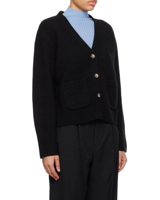 arch4 Black Janelle Cashmere Cardigan