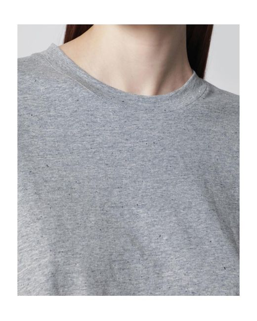 Rohe Gray Long Sleeved Crewneck T-Shirt