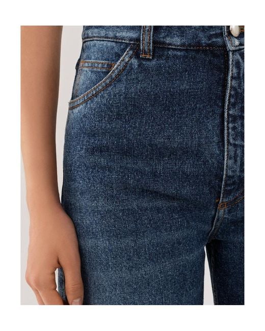 Chloé Blue Chloé Wide-Leg Jeans